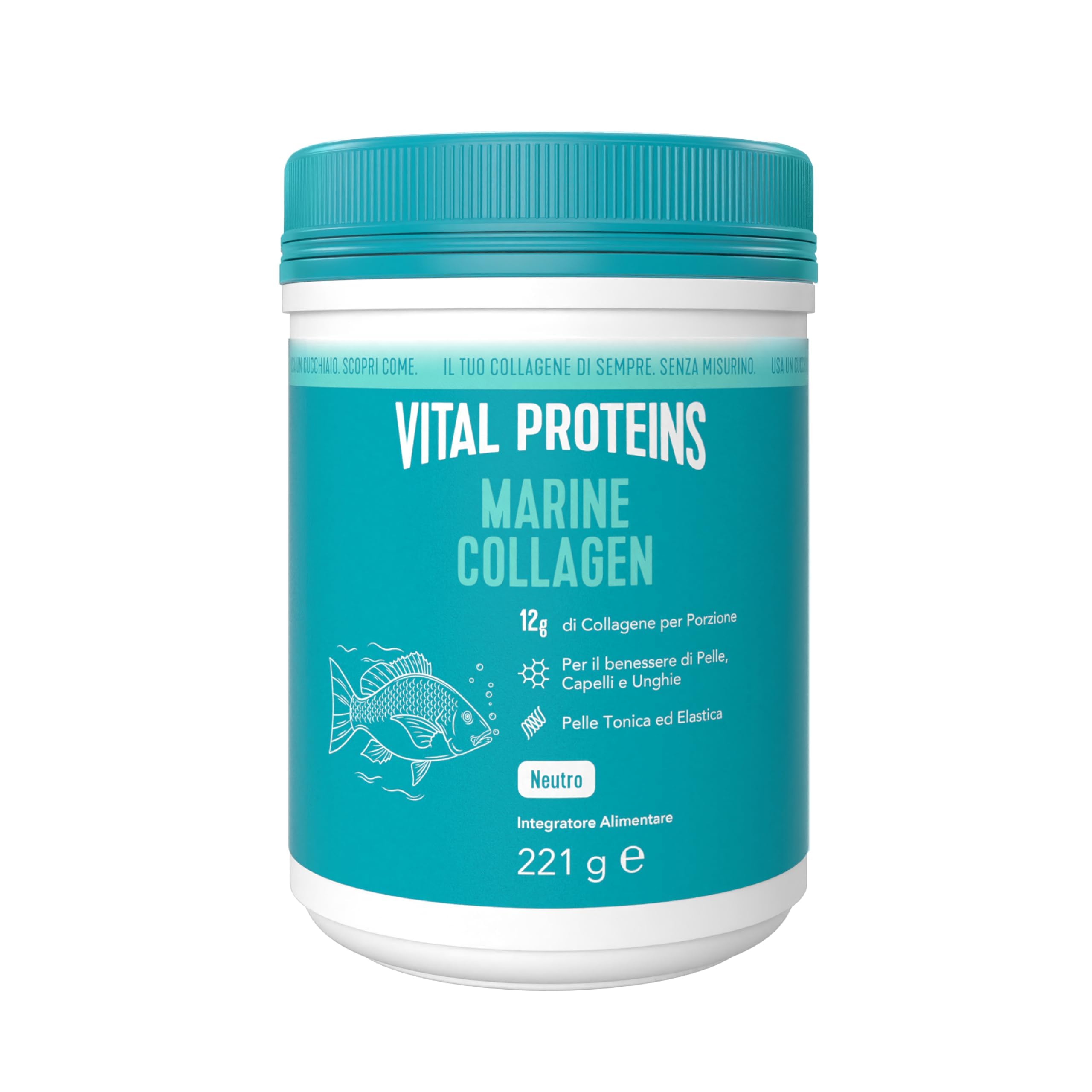 Vital Proteins Marine Collagen integratore di peptidi di collagene marino in pol