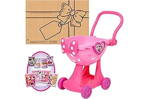 Minnie Mouse Girls Kids' Toy Shopping Cart with Unique Sounds