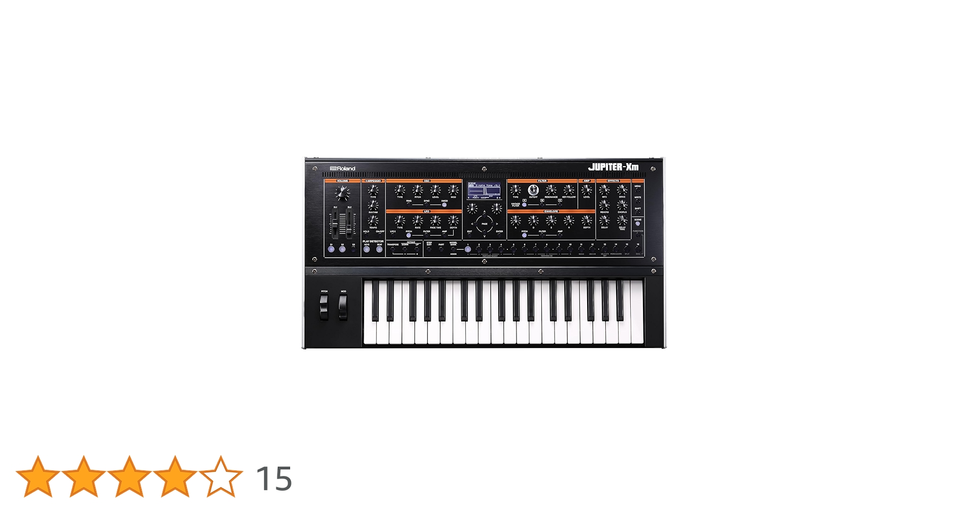 鍵盤楽器 Roland JUPITER-Xm Roland JUPITER-XM Professional Iconic Portable Synthesizer with