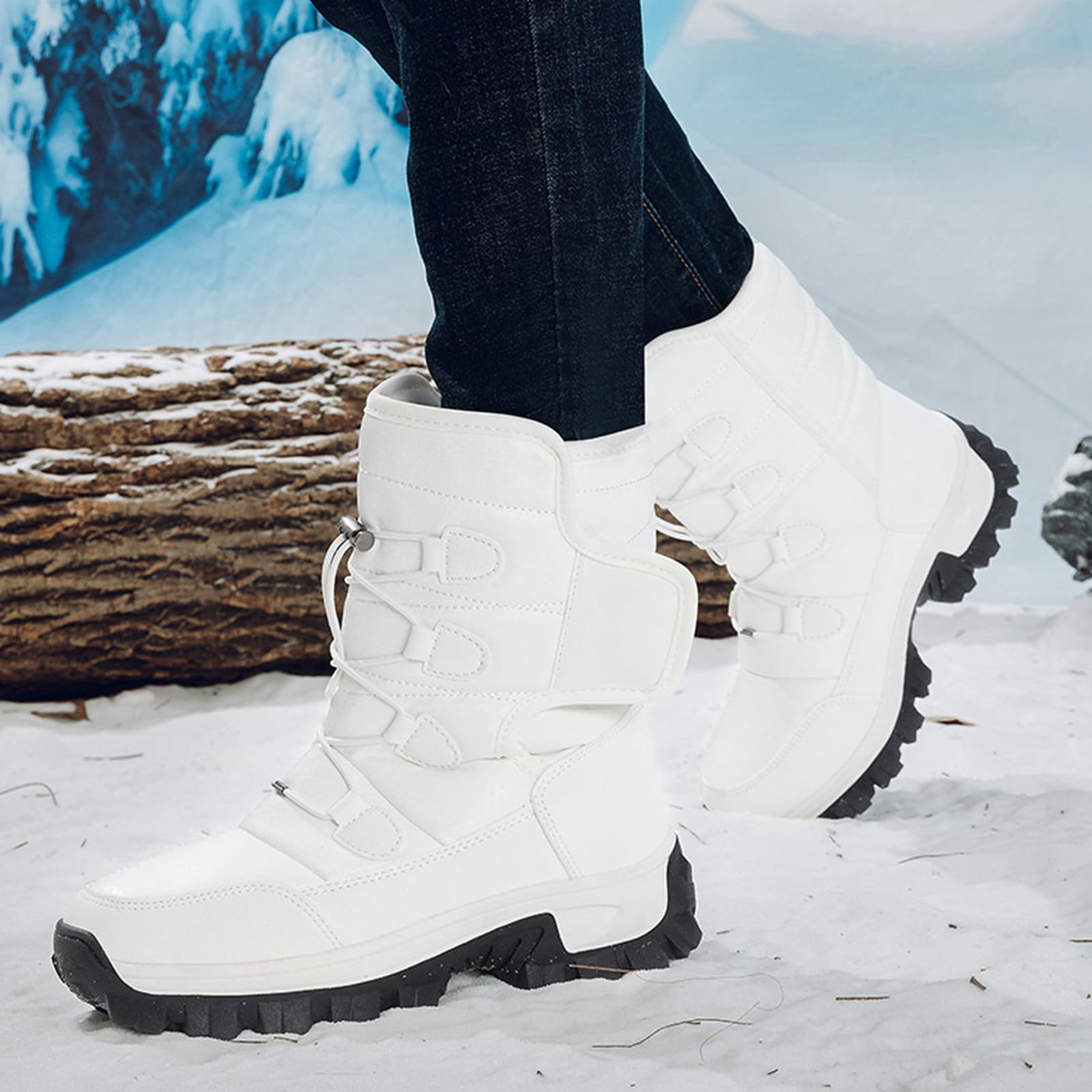 Męskie buty damskie Casual High-Top buty śniegowe buty trekkingowe buty zimowe