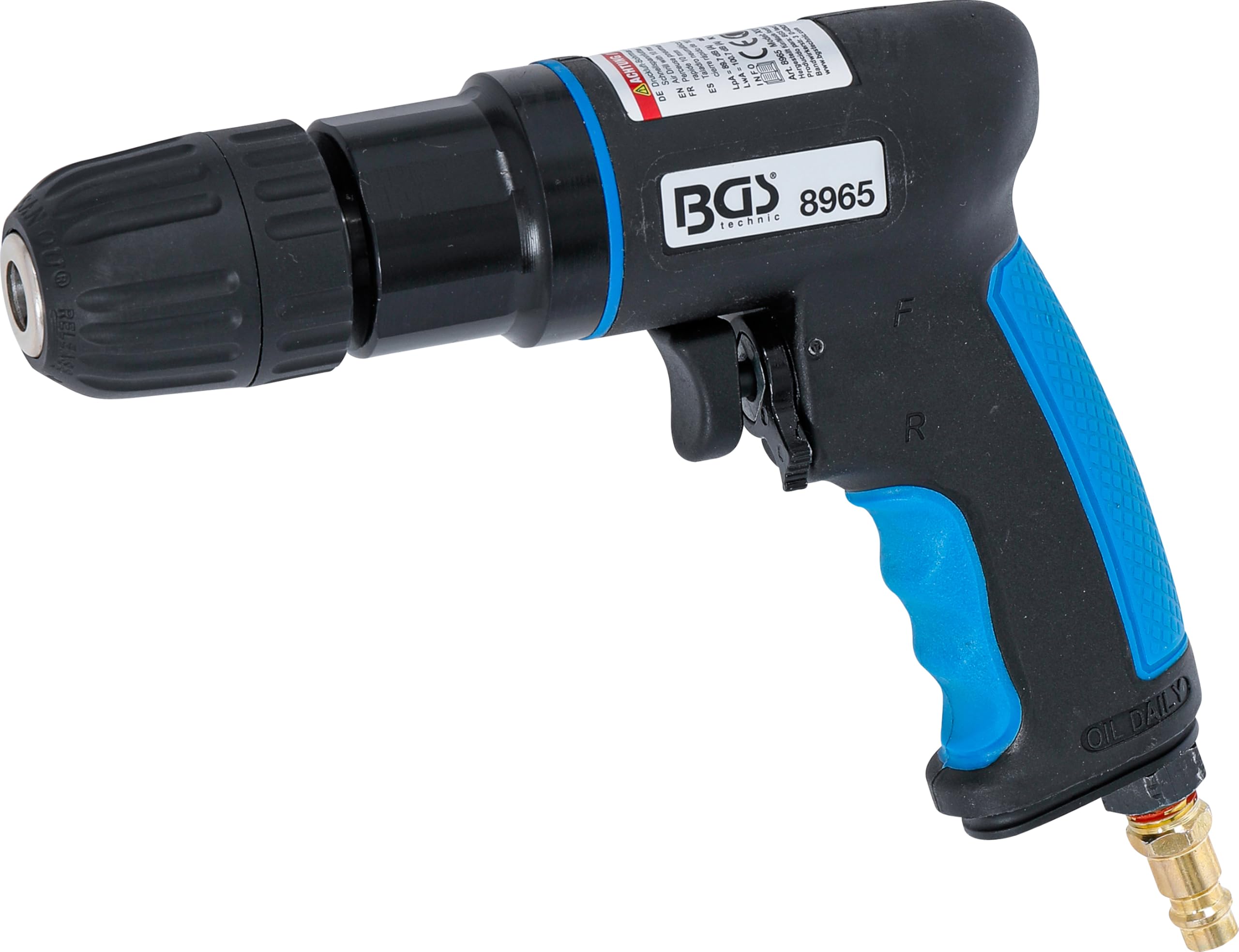 BGS 8965 | Trapano pneumatico con mandrino auto serrante da 10 mm
