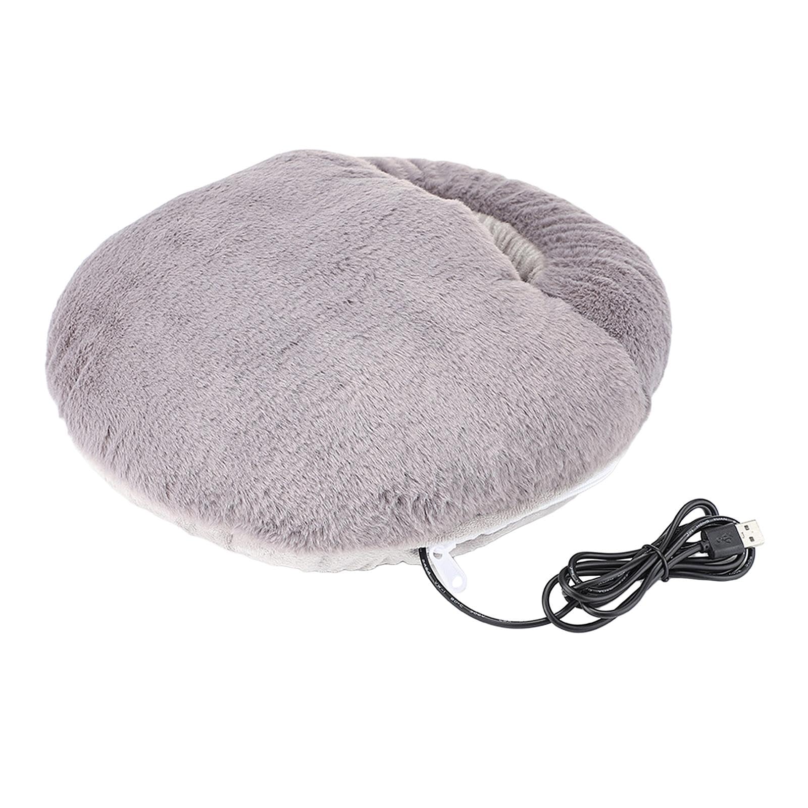 Electric Foot Warmer Plush Keep Warm Portable USB Quick Heating Pad for Feet| Hand & Warmers| Accessories | Winter Sports |Sporting Goods-image-41