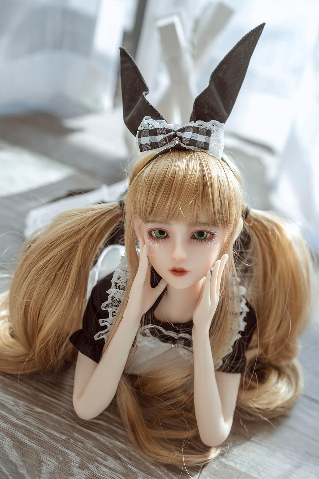 フィギュア30cm  人形 ドール 女の子 素体 Amazon | 1/3 フィギュア スケールドール かわいいポニーテール