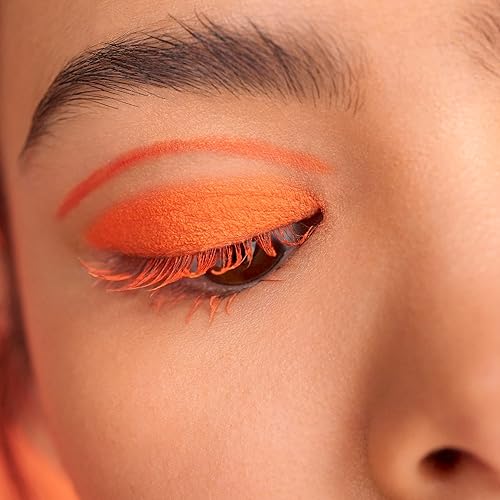 Miniatura 2 de 3INA The Color Pen Eyeliner 188 - Delineador líquido de larga duración de punta ultra fina naranja 14H - Colores vibrantes, mate, a prueba de