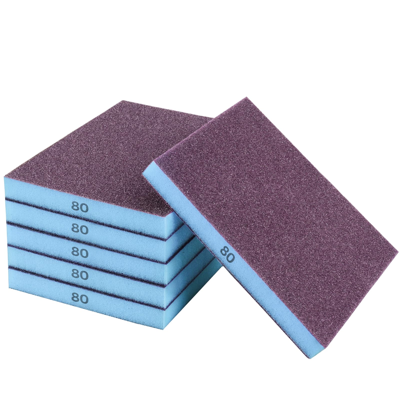 STEBRUAM 6 Pieces Sanding Sponges