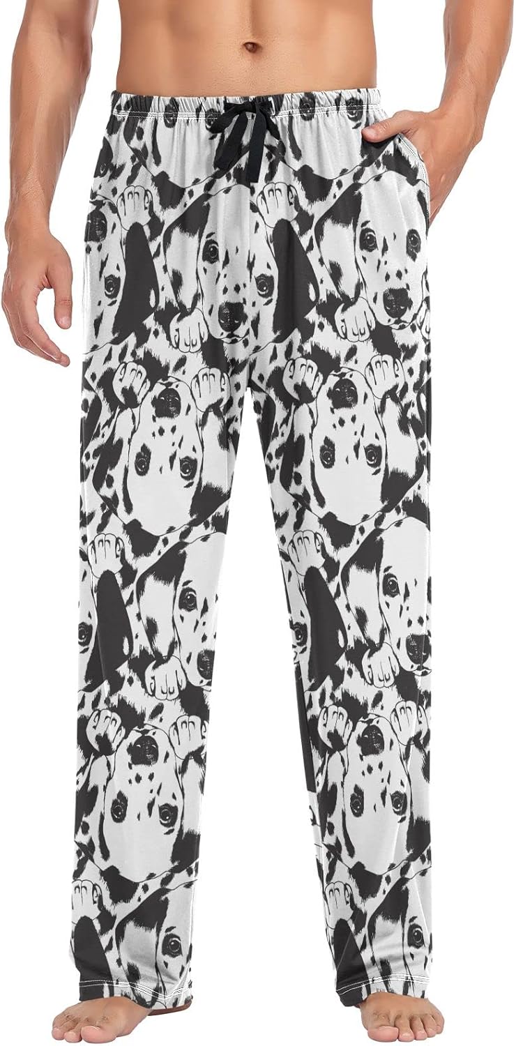 Ollabaky Men's Pajama Pants Sleepwear Lounge Pajama Bottoms with Pockets, S M L XL XXL - Image 3
