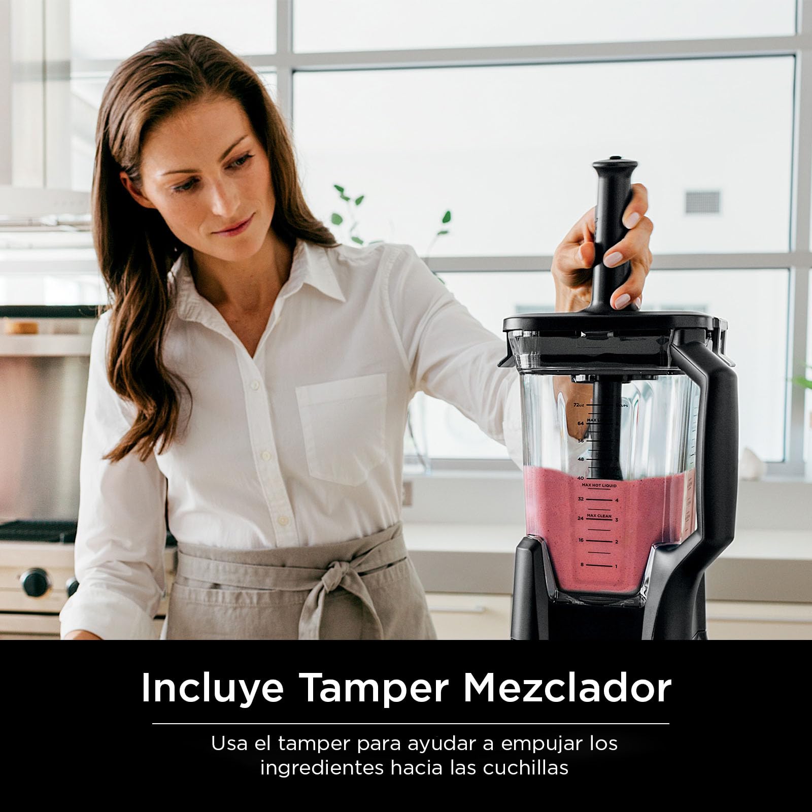 Ninja CT800 Professional Chef Blender with 10 Blend Modes and