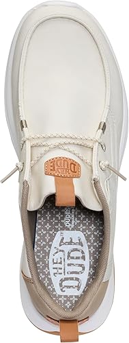 Miniatura 3 de HEYDUDE Wally Drift Classic para hombre Zapatos sin cordones para hombre Mocasines ligeros Sistema fácil de poner Plantilla acolchada