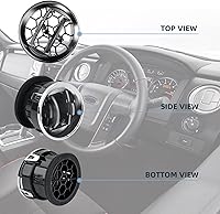 Vista 3 de Conducto de ventilación de aire/HVAC, cromado compatible con Ford F150 2009-2014, OEM 9L3Z19893CA.