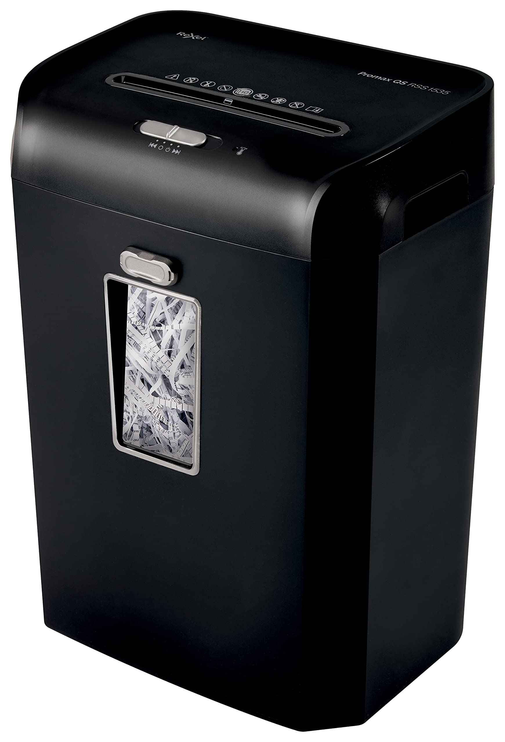 Rexel Promax QS RSS1535 Strip Cut Shredder 60 dB 22 cm Black (2104586)