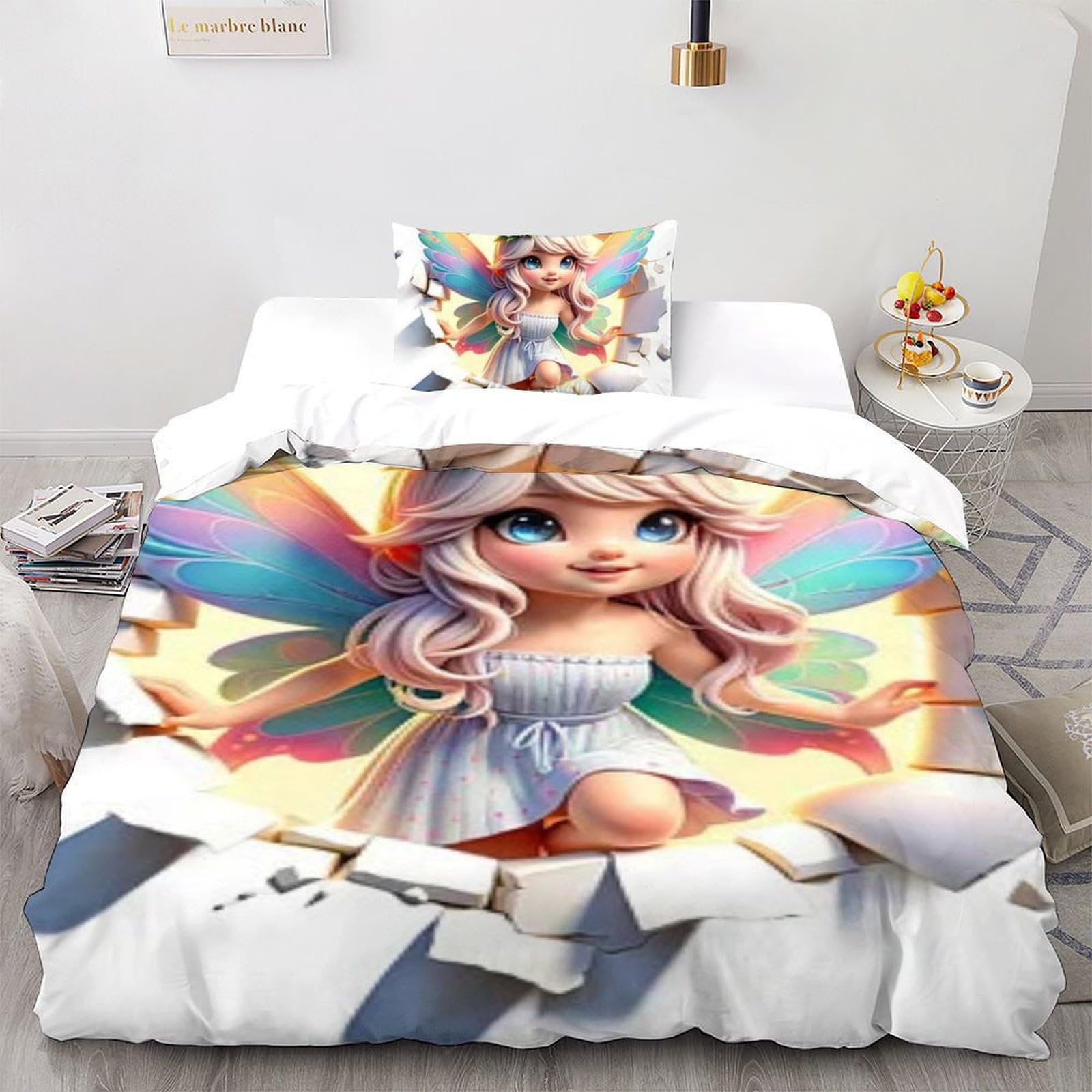 Linge de lit enfant Cute Elves pour transformer la chambre en un monde féerique