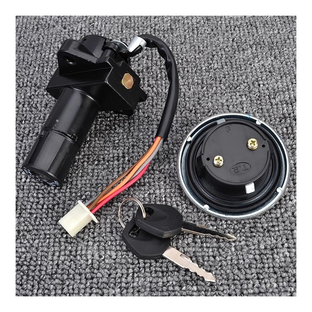 Tappo serbatoio carburante motocicletta Per GN250 1985-2001 GN 250 1985 1986 1987 1988 1989 1990 1991 1992 1993 1994 1995 Interruttore Di Accensione Tappo Del Serbatoio Carburante