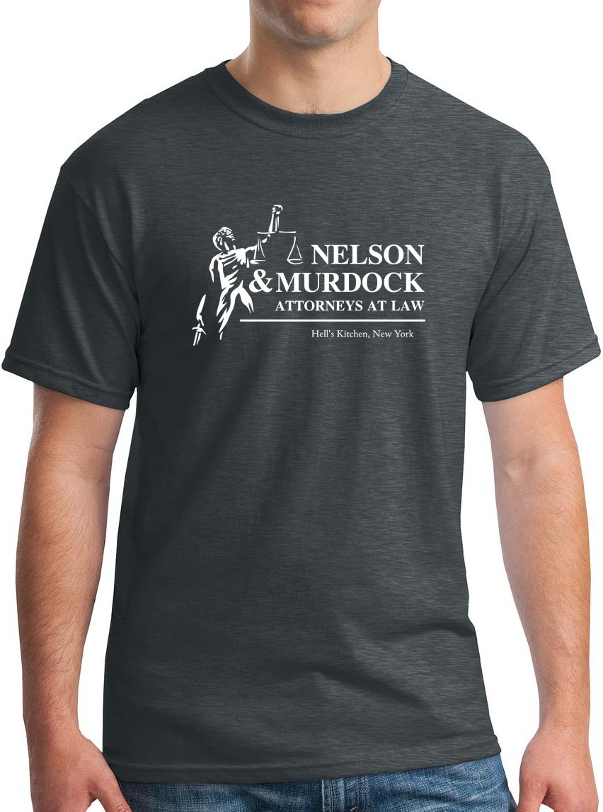 New York Fashion PoliceNelson & Murdock T-Shirt - Attorneys at Law - Hell's Kitchen New York