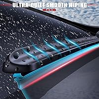 Vista 9 de Escobillas Limpiaparabrisas de Repuesto para Mitsubishi Outlander 2014-2020 Calidad Original de Fábrica Juego de Escobillas Delanteras y Traseras