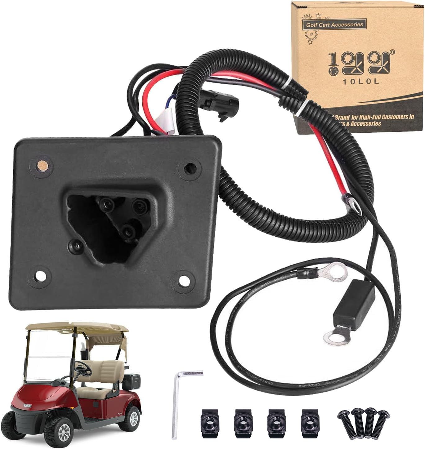 10L0L Ładowarka do wózka golfowego 48 V dla EZGO RXV & TXT, OEM # 602529