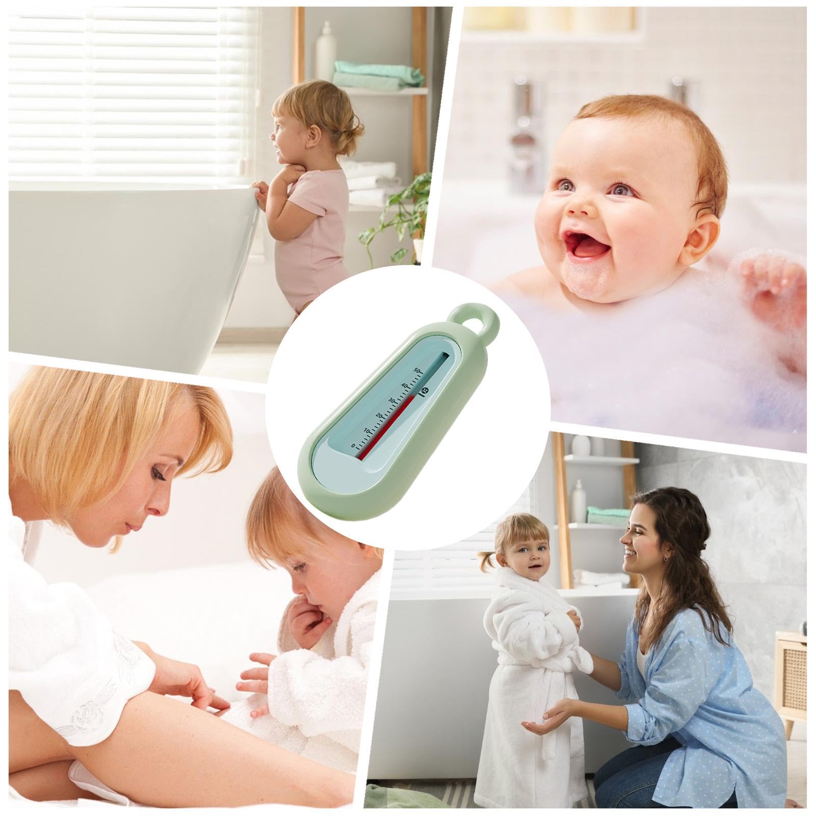 Thermomètre Numérique Pour Bain Bébé - Affichage Rapide - ABS Robuste - Pour Piscine Et Spa Aussi
