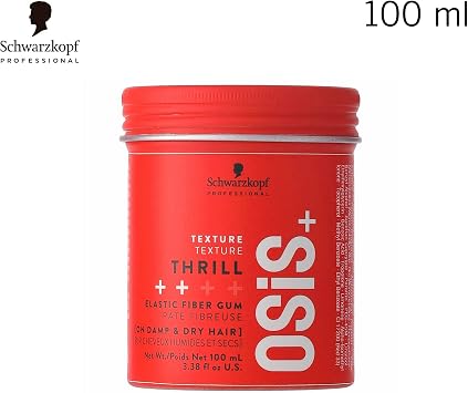 Schwarzkopf Professional Osis Thrill Elastic Fiber Lifli Saç Şekillendirici Gum 100 ml