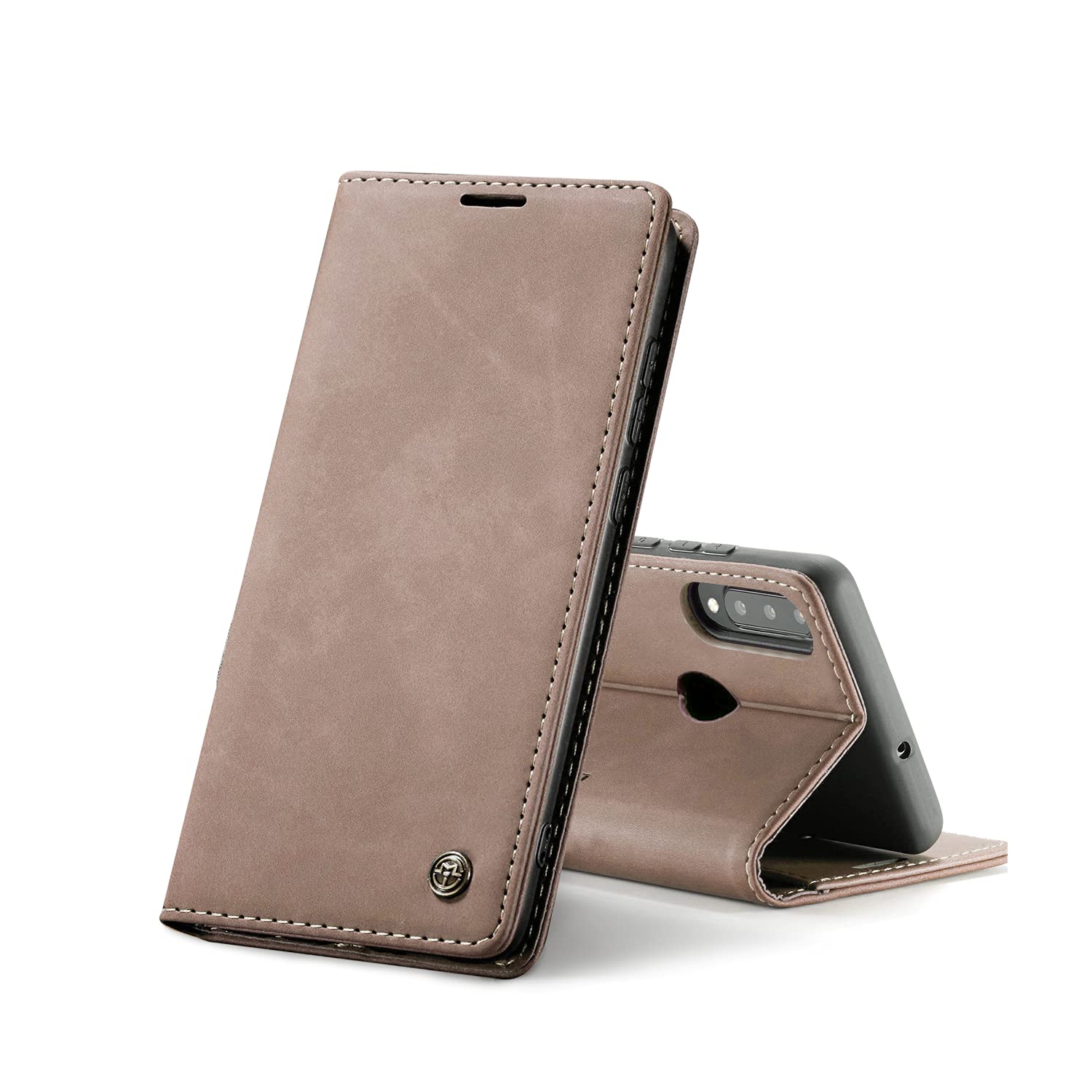 Custodia Flip In Pelle PU Per Huawei P30 Lite - Con Finestra Visibile Porta Carte 926982
