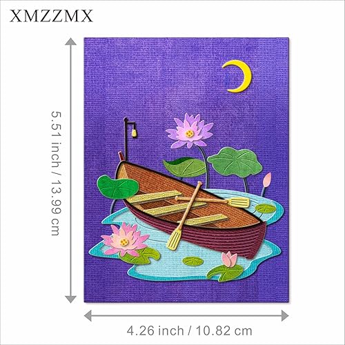 Miniatura 9 de Troqueles de corte de metal para fiesta de cumpleaños para hacer tarjetas, plantillas de kit de troqueles en relieve de papel, suministros de