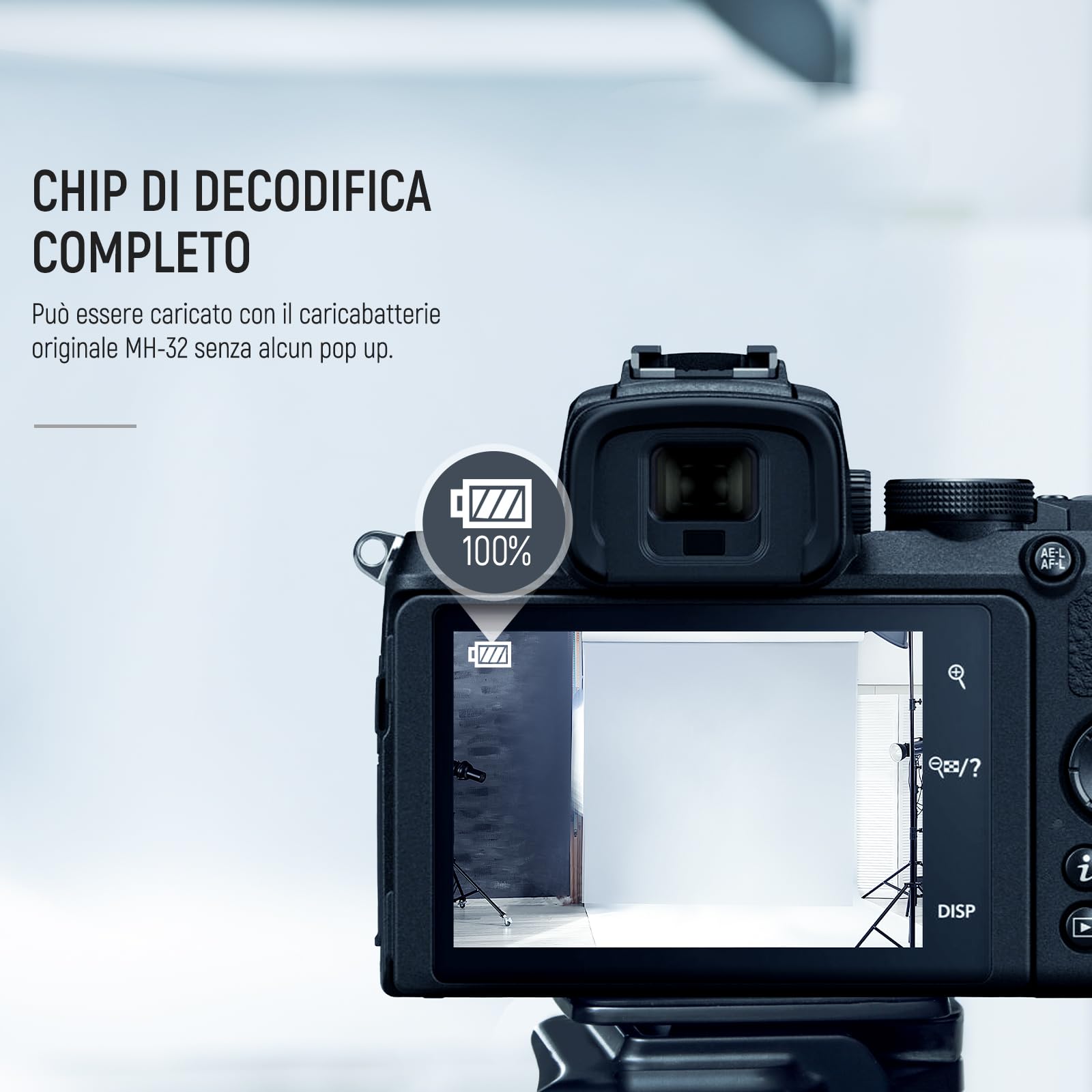 NEEWER EN-EL25 Batteria di ricambio e caricatore USB, confezione da 2 batterie da 1350 mAh e caricatore USB a doppio canale, compatibile con Nikon Z30 Z50 ZFC 4241 EN-EL25 della fotocamera