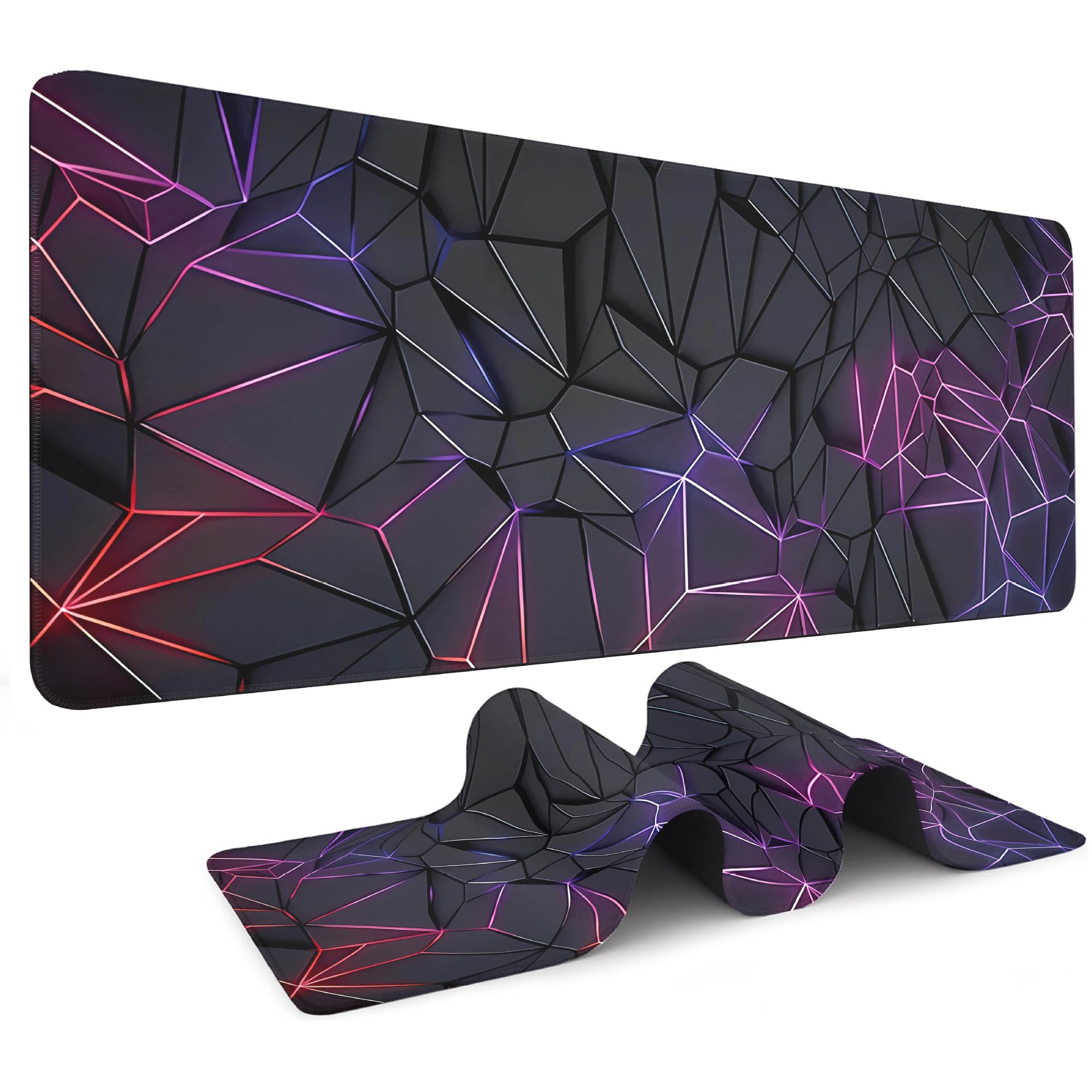 Large Gaming Mouse Pad, 31.5X11.8inch Gaming Mats for Desk, Non-Slip Mouse Mat, Computer Game Mouse Mat, Keyboard Home Office Gaming Work Big Desk Pad