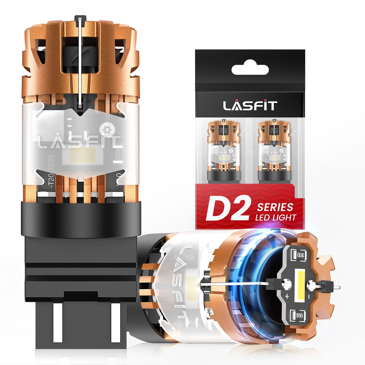LASFIT D2 WT21W LED Bulb Reverse Light for Ford Maverick XL XLT Lariat