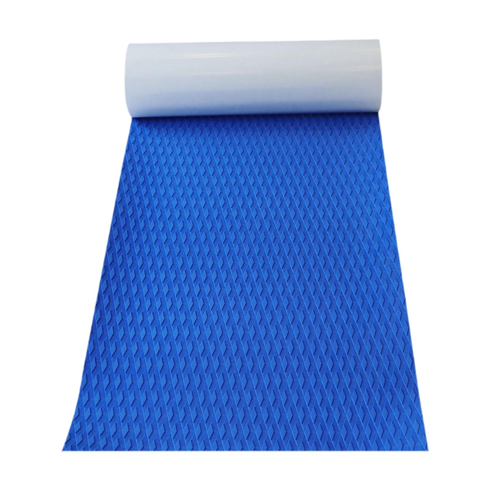 LOVIVER Traction Pad Boat Decking Sheet Anti Slip Strong Grip Multipurpose Deck Grip EVA Sheet for Swimming Pool Step Skimboard Canoe, Blue — image 1