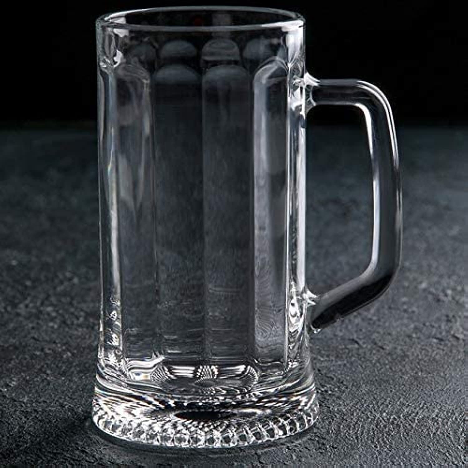 QG Group Dimple Beer Mugs for Men and Women - 11oz