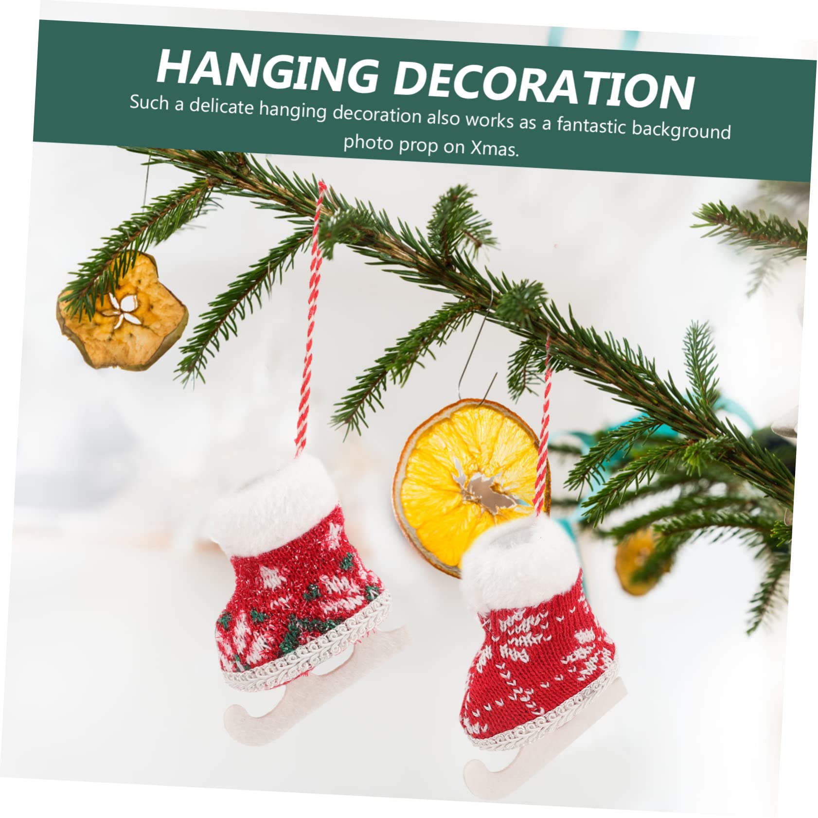 Alipis 15 Pièces Pendentif Arbre De Noël Décor De Fête De Noël Étiquettes De De Décor d'arbre De e Suspendu Décor Guirlande De d'e De