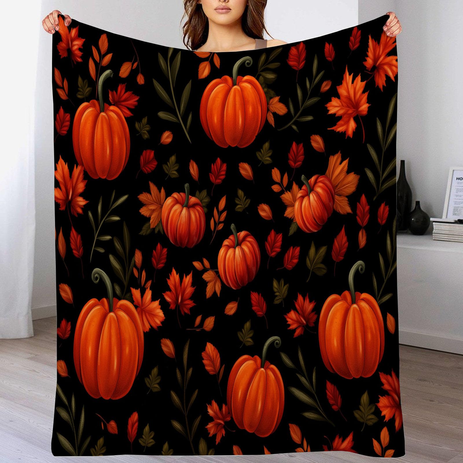 Couverture microfibre ultra douce contre le froid du soir sur votre canapé de salon