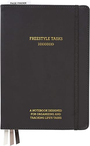 C.R. Gibson MJ174-22696 Diario guiado y cuadrícula de puntos con encuadernado medio, 240 páginas, 6 pulgadas de ancho x 8.5 pulgadas de alto