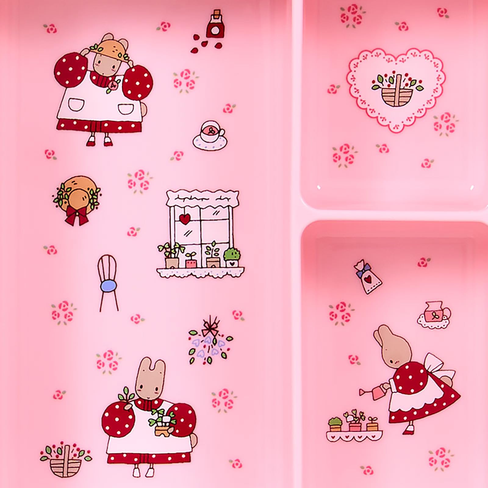 Amazon.co.jp: サンリオ(SANRIO) ふた付きトレイ（身の回り雑貨