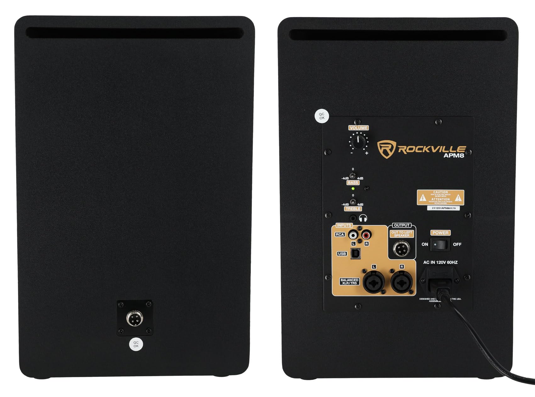 Amazon.com: Rockville Bundle: Pair APM8D 8