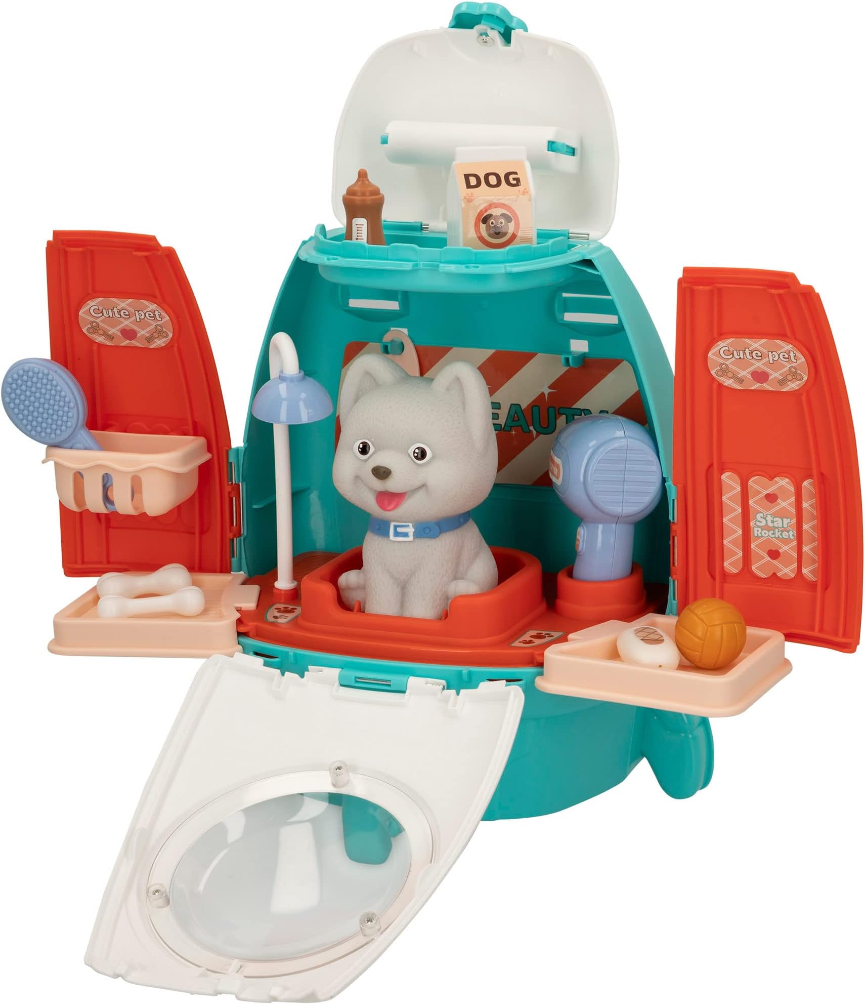 ColorBaby 49704 Gogo Friends Set Care Pet Rocket +3A, S