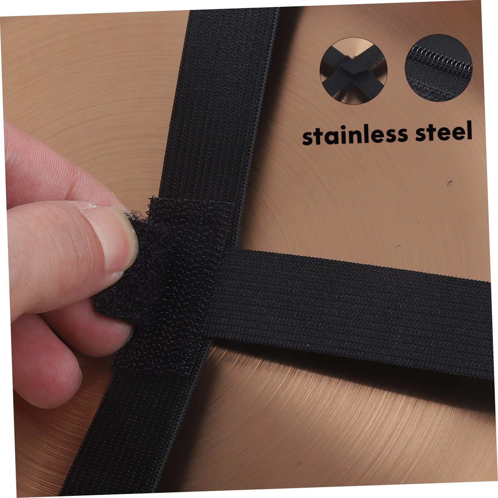 Servierbesteck 1 Satz aus Edelstahl mit Etui für Camping | Tragbares Outdoor Besteck, Ergonomisches Design, Inklusive Aufbewahrungstasche aus Stoff
