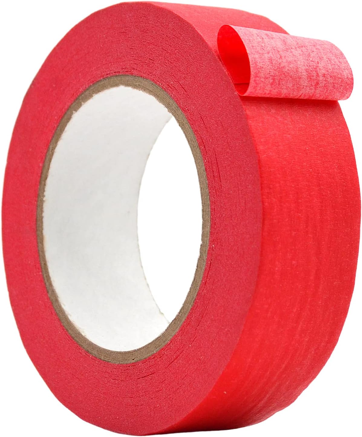 WOD MTC5 Colored Masking Tape, Red, 1.5 inch x 60 yds