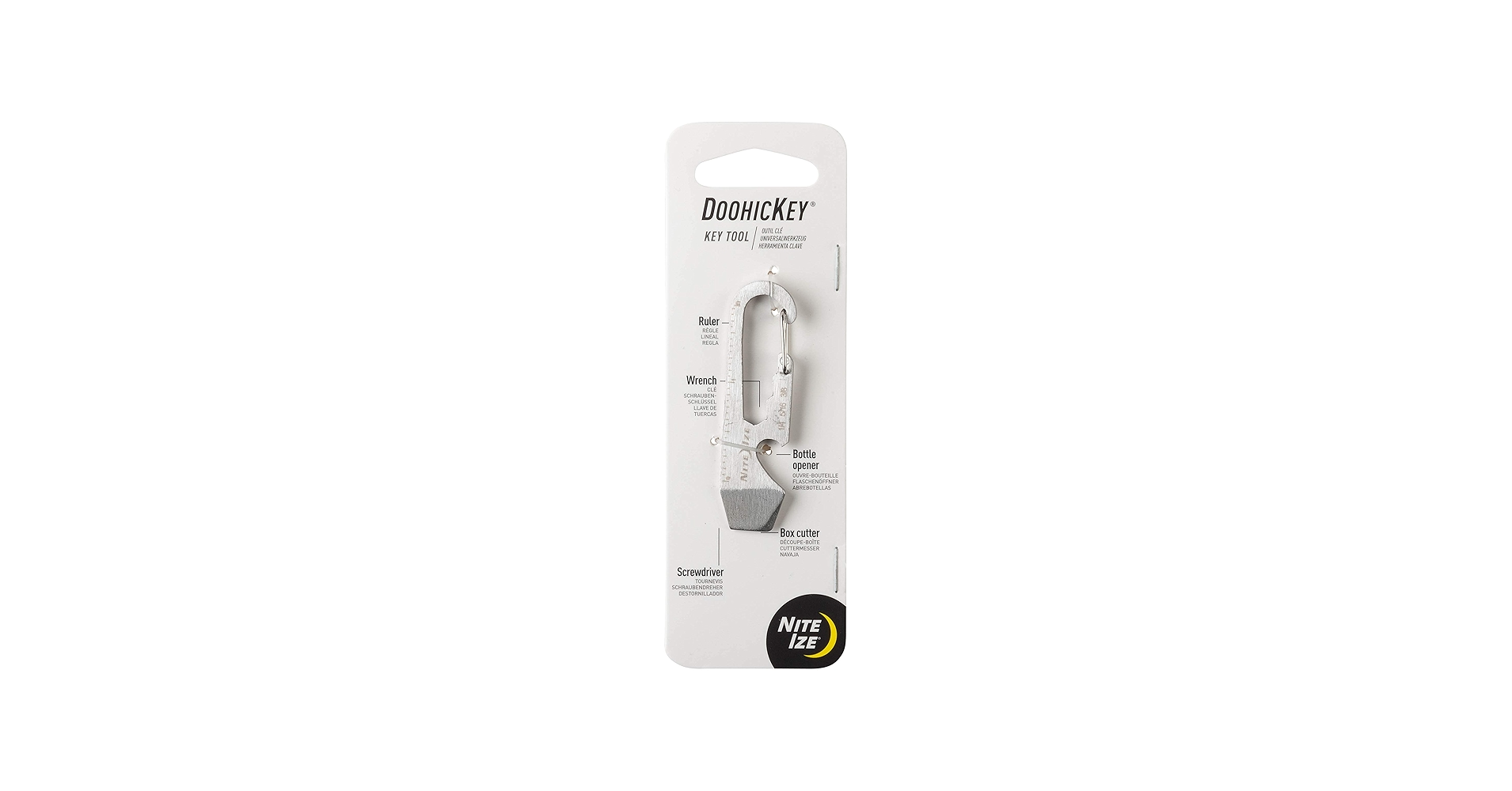 小物 ec melodi razor key clip 小物 ec melodi razor key clip Carabiner Key Clip,Silver,1-11