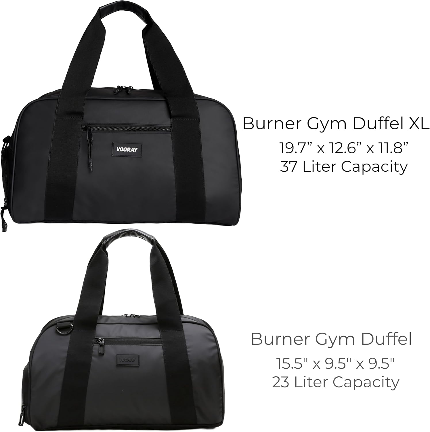 Vooray Burner Gym Duffel Bag, Gym Bag for Women and Men with Shoe Compartment, Weekender, Overnight & Travel Duffel for Sports and Workout - Image 6