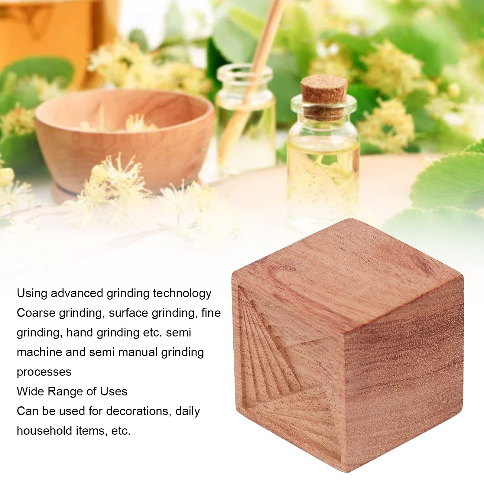 Diffusore di Oli Essenziali da 8 Pezzi, Diffusore di Aromaterapia in Legno, Diffusori Diffusore di Olio di Legno per Camera da Letto Dell'ufficio Dell'auto