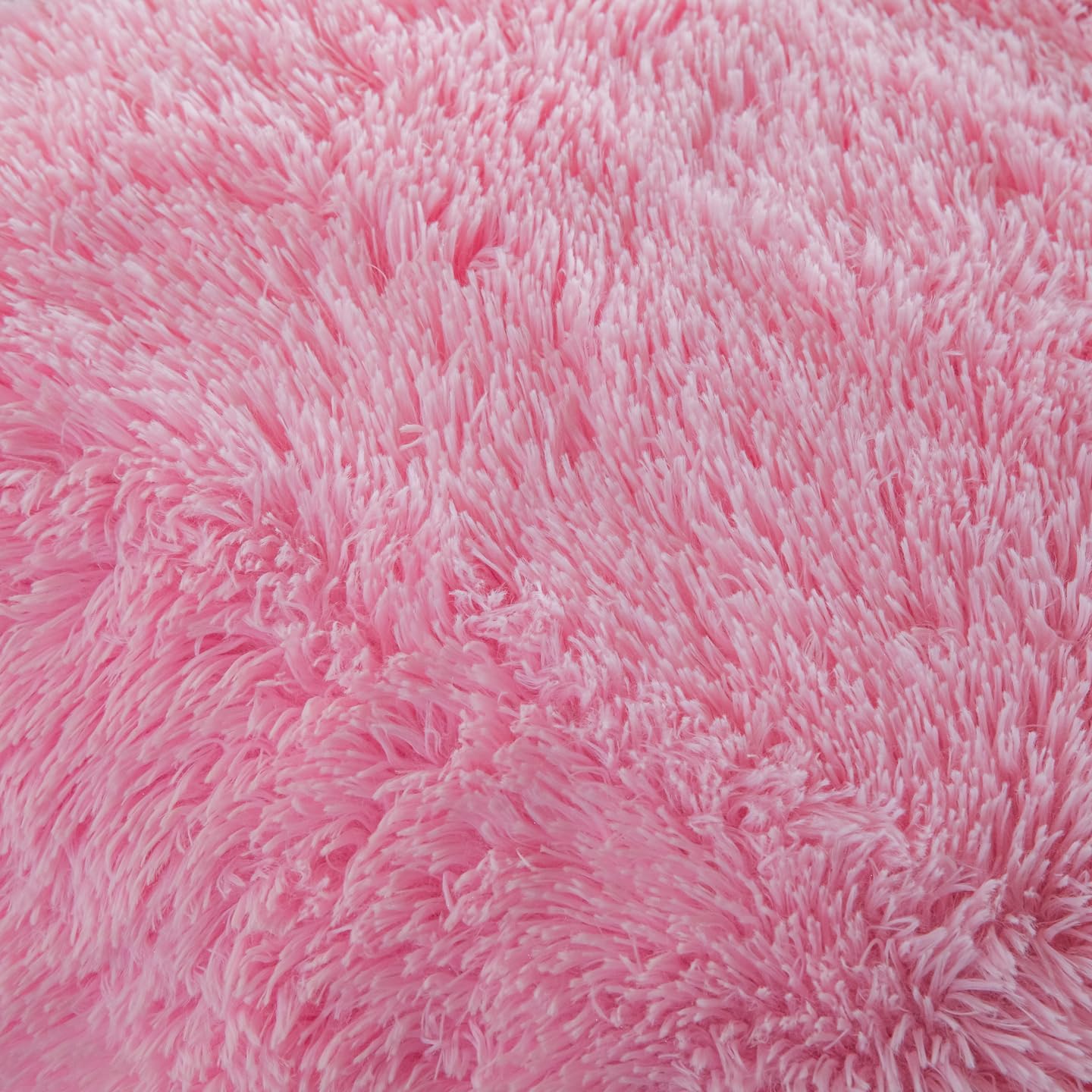 Kids Girls Faux Fur Light Pink Comforter Sets Twin/Full - 3PC Bed Set Skin Friendly Soft Warm Comfortable Classical Rabbit Plush Velvet Flannel Fluffy Fuzzy Bedding(Comforter x 1 Pillowcases x 2) - Image 10