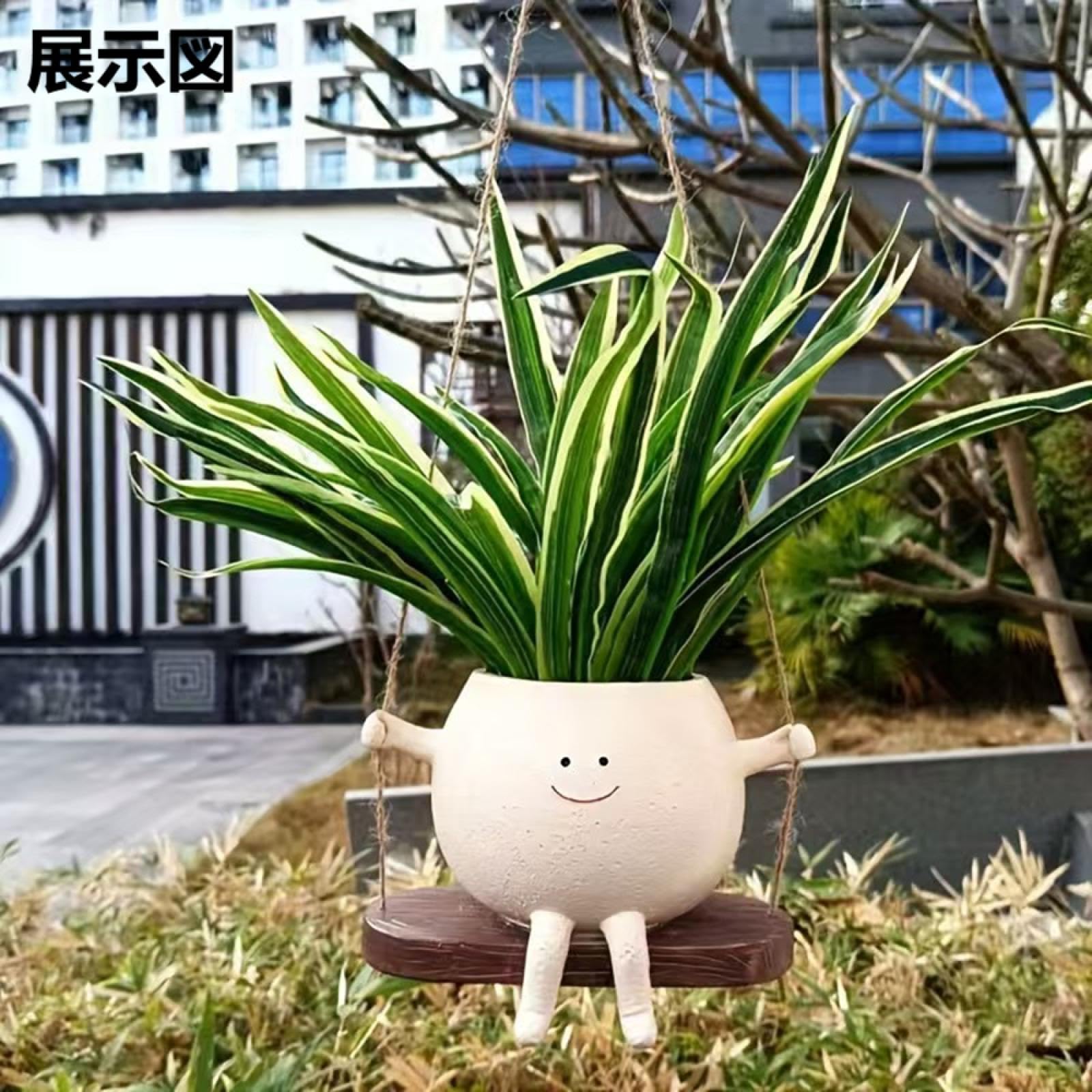 Amazon.co.jp: 多肉植物 吊り下げ 植木鉢 屋外 植物 壁掛け プランター