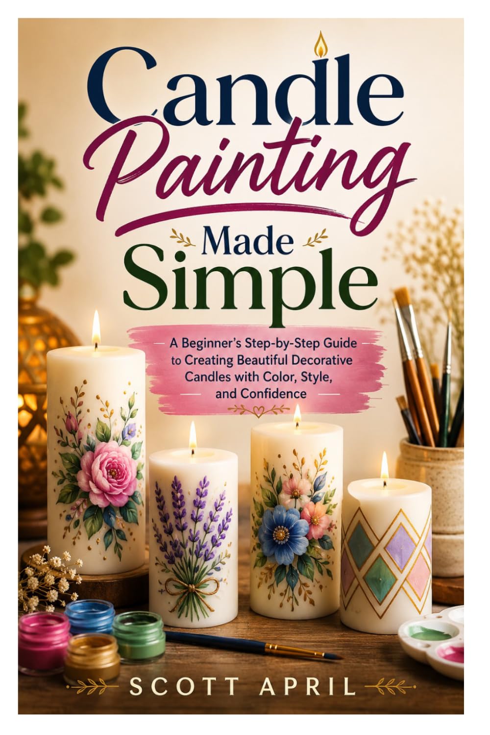 Candle Painting Made Simple: A Beginner’s Step-by-Step Guide to Creating Beautiful Decorative Candles with Color, Style, and Confidence
