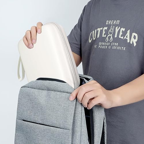 Miniatura 8 de Funda de viaje organizadora electrónica de cable duro, bolsa de tecnología de cable, funda rígida para cargador portátil, banco de energía, mouse y