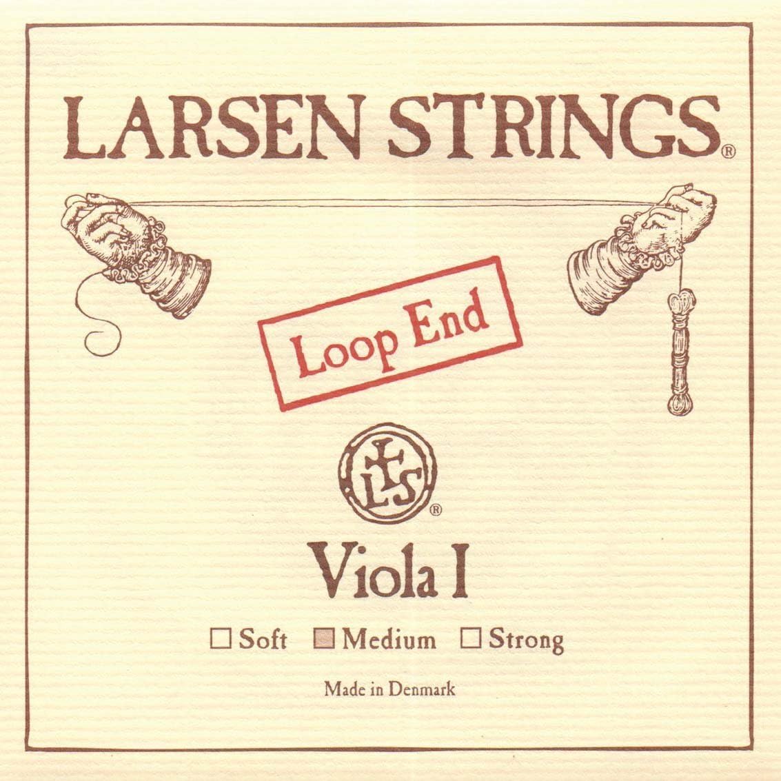 Larsen up to 16.5" Viola A String Medium Aluminum/Steel Loop