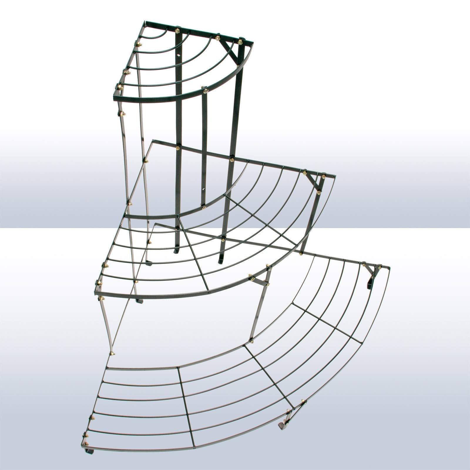 DEMA Pflanzentreppe Eck 60x60x75 cm, Grün