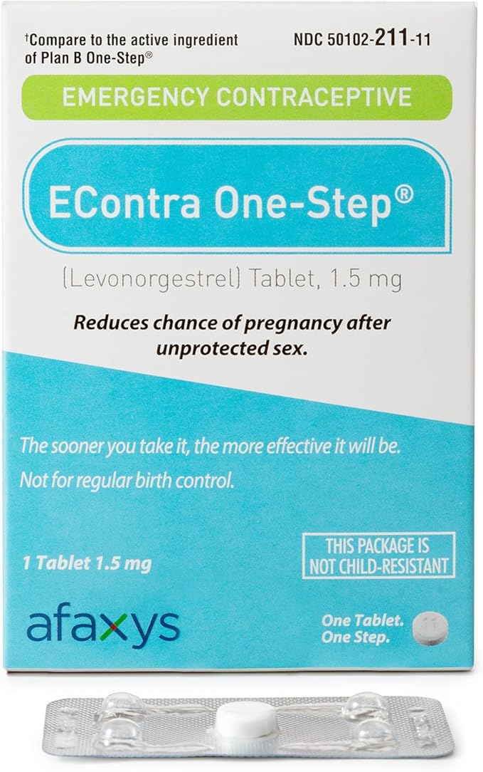 Full Review: EContra One-Step Emergency Contraceptive – 1.5mg Levonorgestrel (Plan B Alternative)