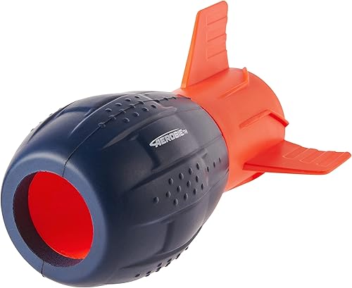 Aerobie Super Sonic Fin Catch - Juguete de fútbol aerodinámico Russel Wilson con construcción suave juegos al aire libre para niños de 8 años en