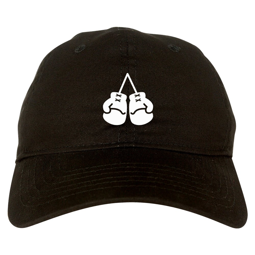 Kings Of NY Boxing Gloves Chest Dad Hat Baseball Cap Black
