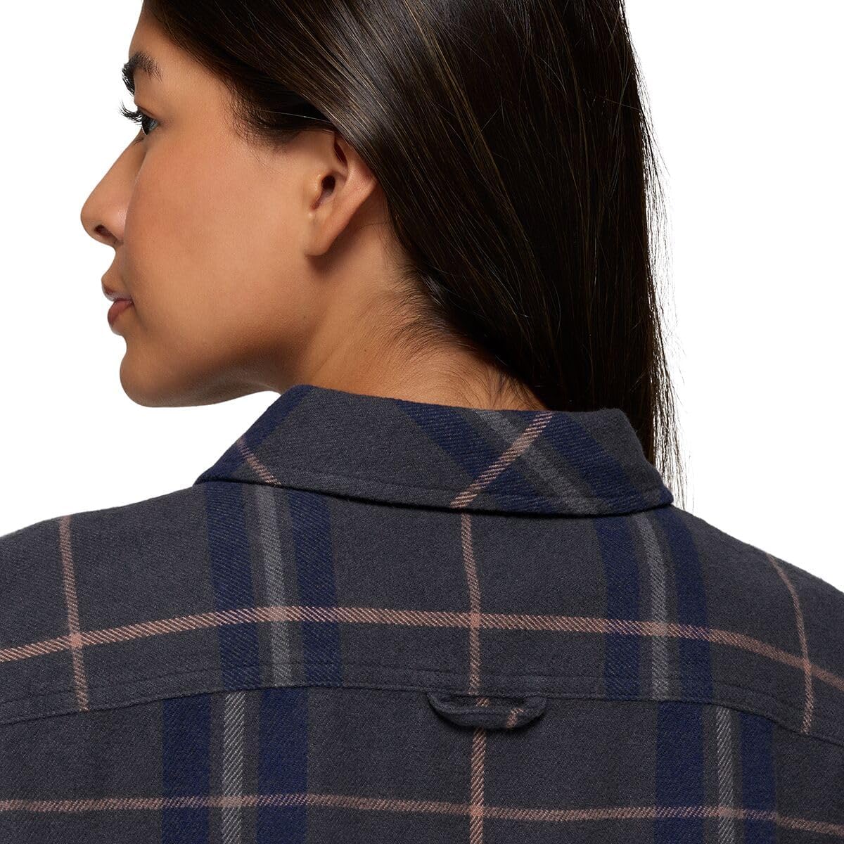 prAna, Golden Canyon Flannel Shirt - Women's, Black, XL - Image 4