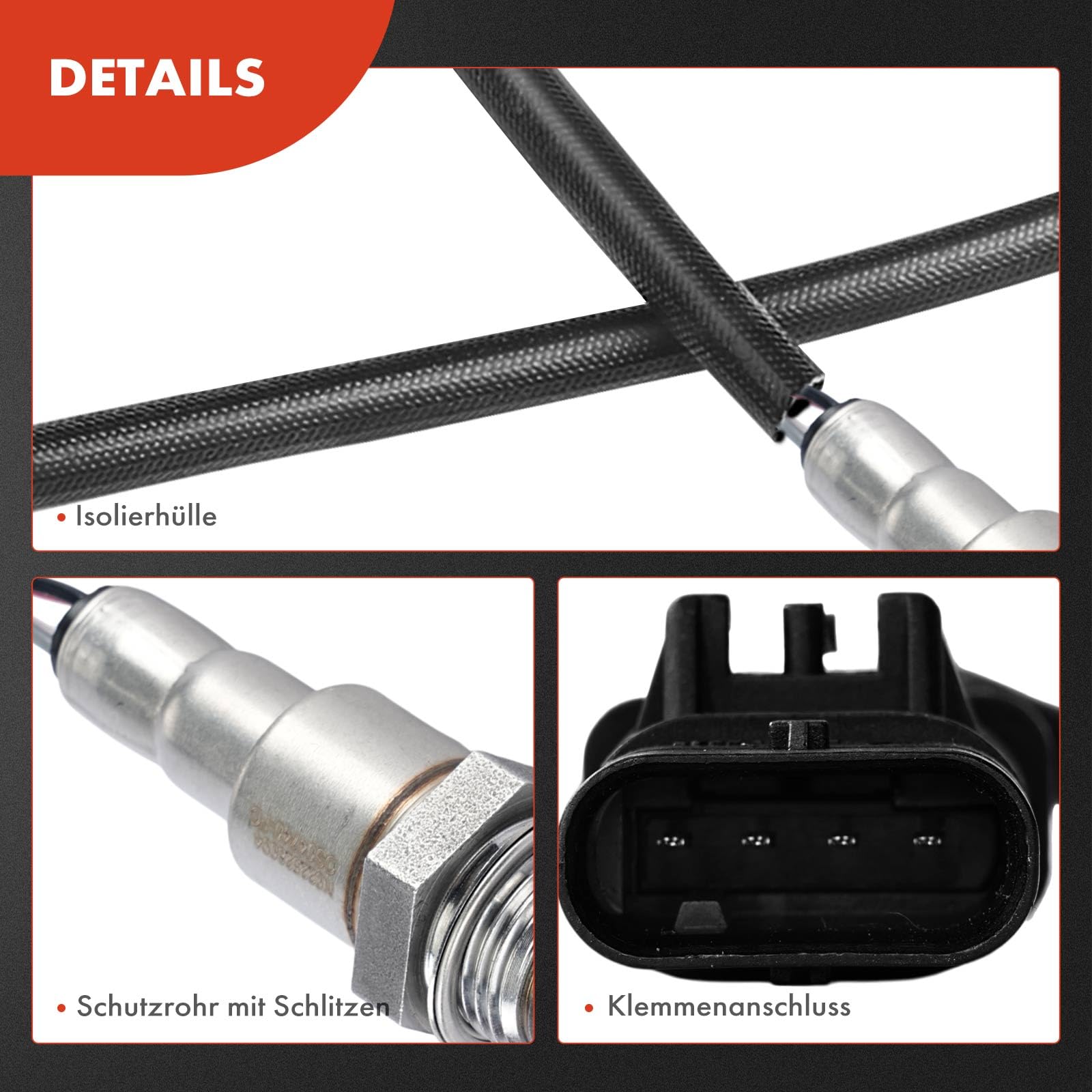 Frankberg Sonda lambda Sonda de diagnóstico Compatible con Serie 3 Touring F31 Serie 3 F30 F80 Serie 1 F20 4 Gran Coupé F36 3 Gran Turismo F34 Serie 5 Touring F11 Serie 1 F20 2 cabrio 13628573155